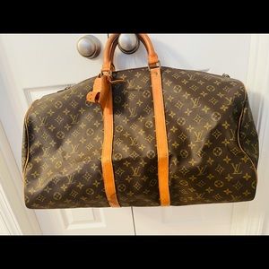 Vintage Louis Vuitton Keepall 55 Bandolier